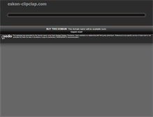 Tablet Screenshot of eskon-clipclap.com